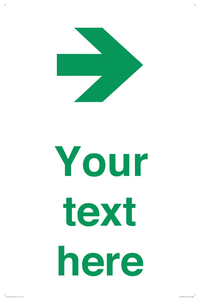 Custom Safe Condition inverse: Green right arrow